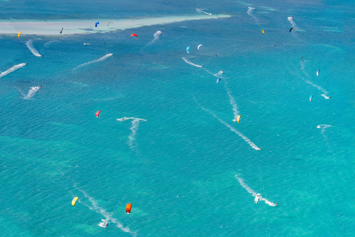 Key Biscayne Kite Surfers, Florida
