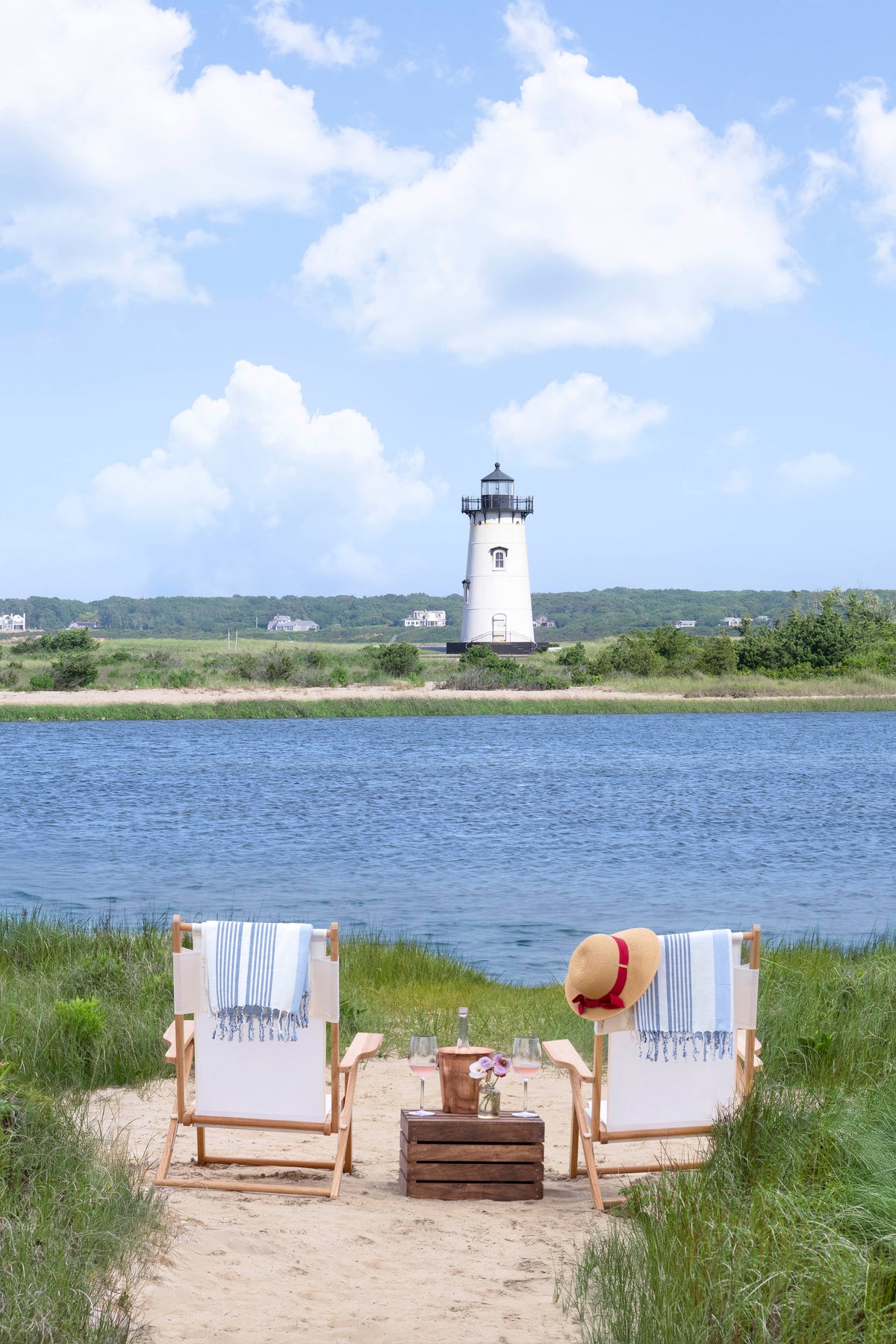 Lighthouse Picnic Vertical, Martha’s Vineyard