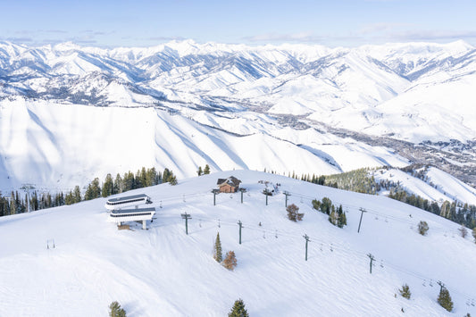 Lookout Express and Christmas Chairlift, Sun Valley
