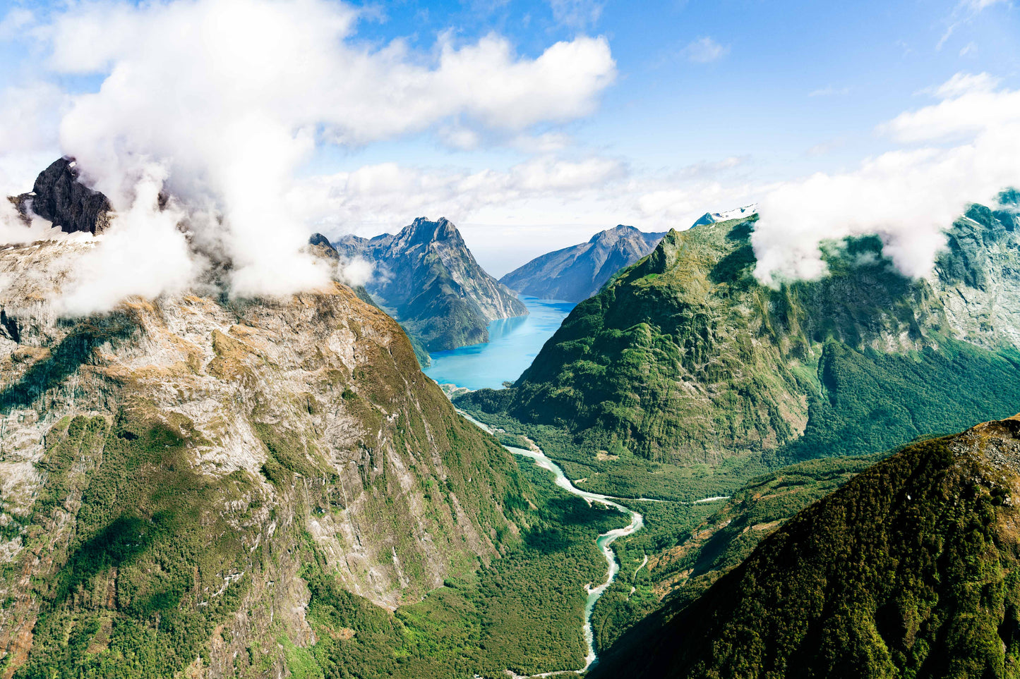 Milford Sound Mountains, Queenstown, New Zealand