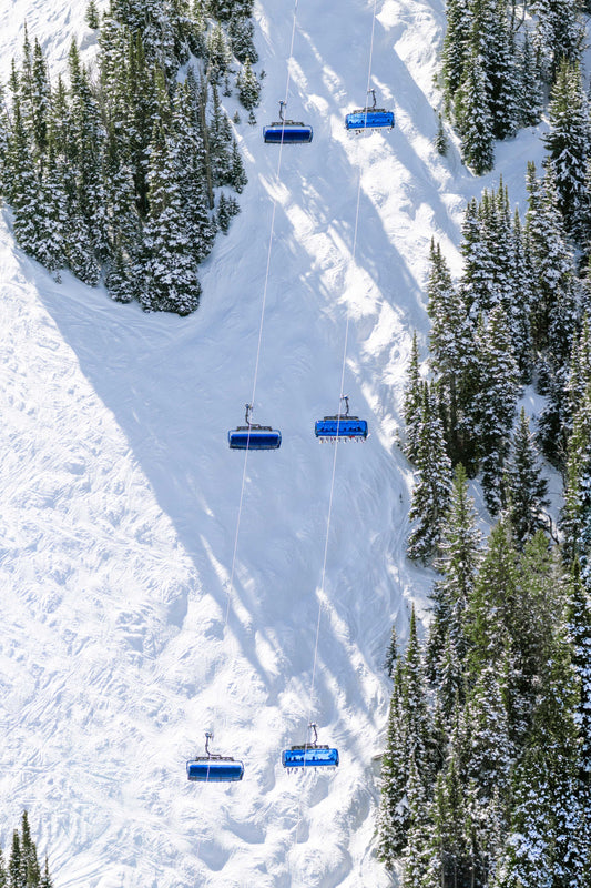 Madison 8 Chairlift, Big Sky, Montana
