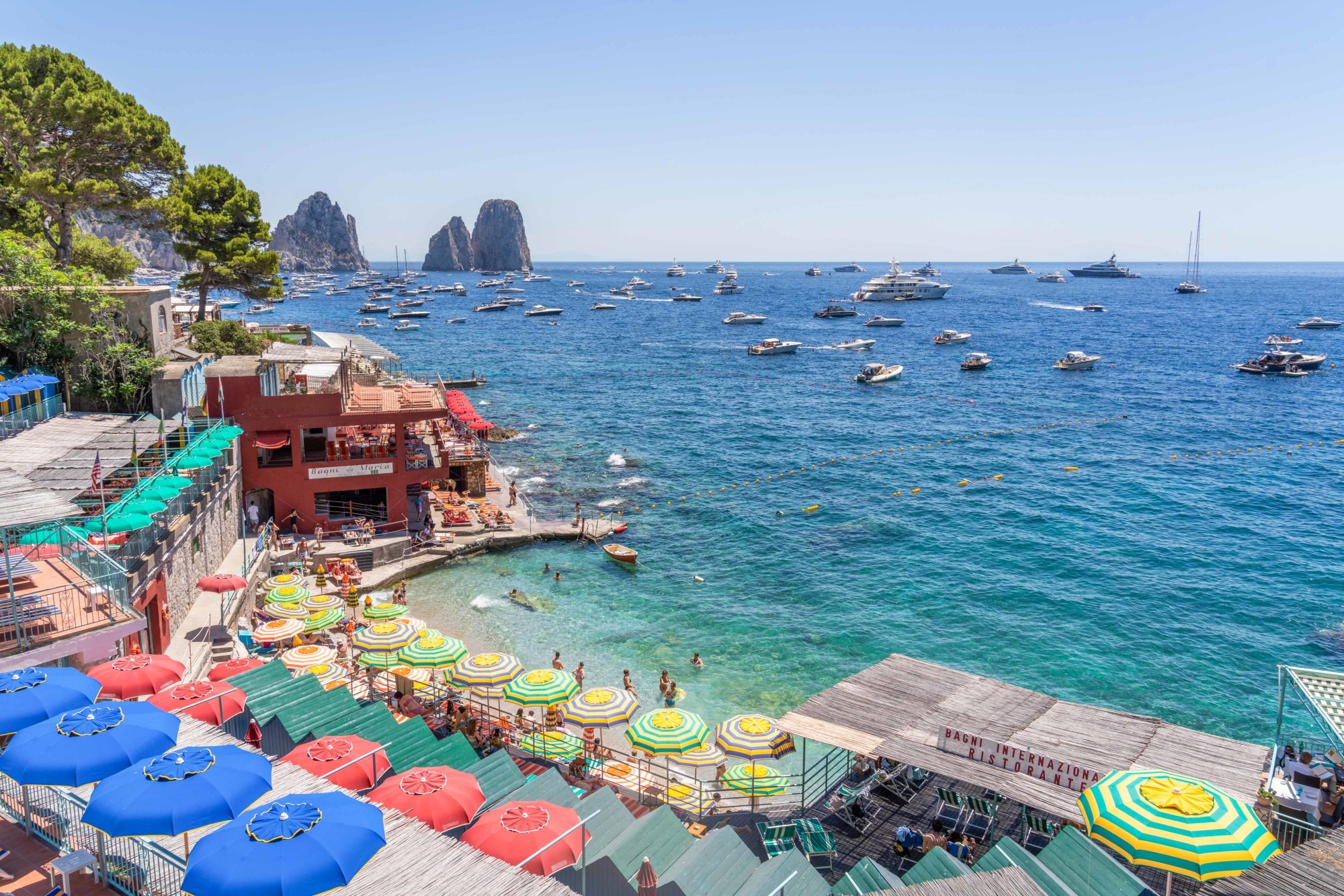 Marina Piccola Beach Day, Capri