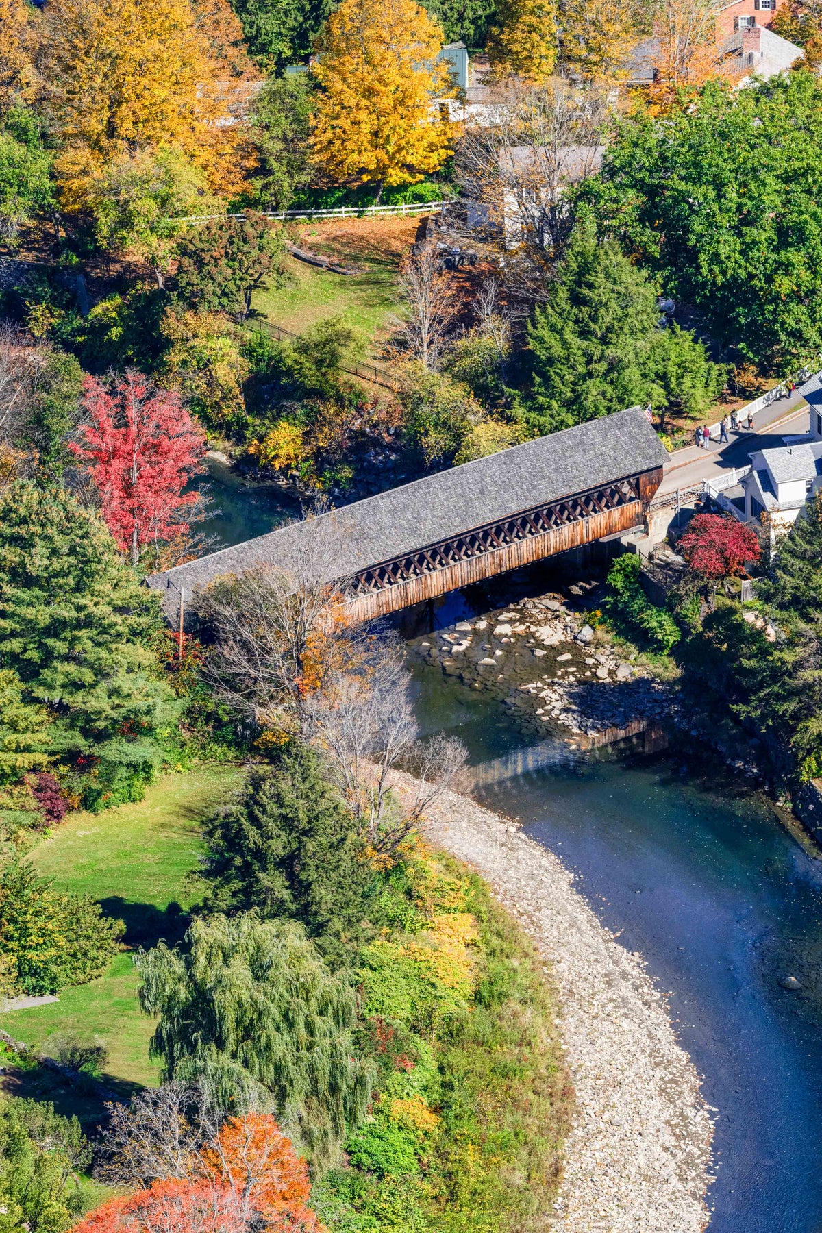 Middle Covered Bridge, Woodstock, Vermont