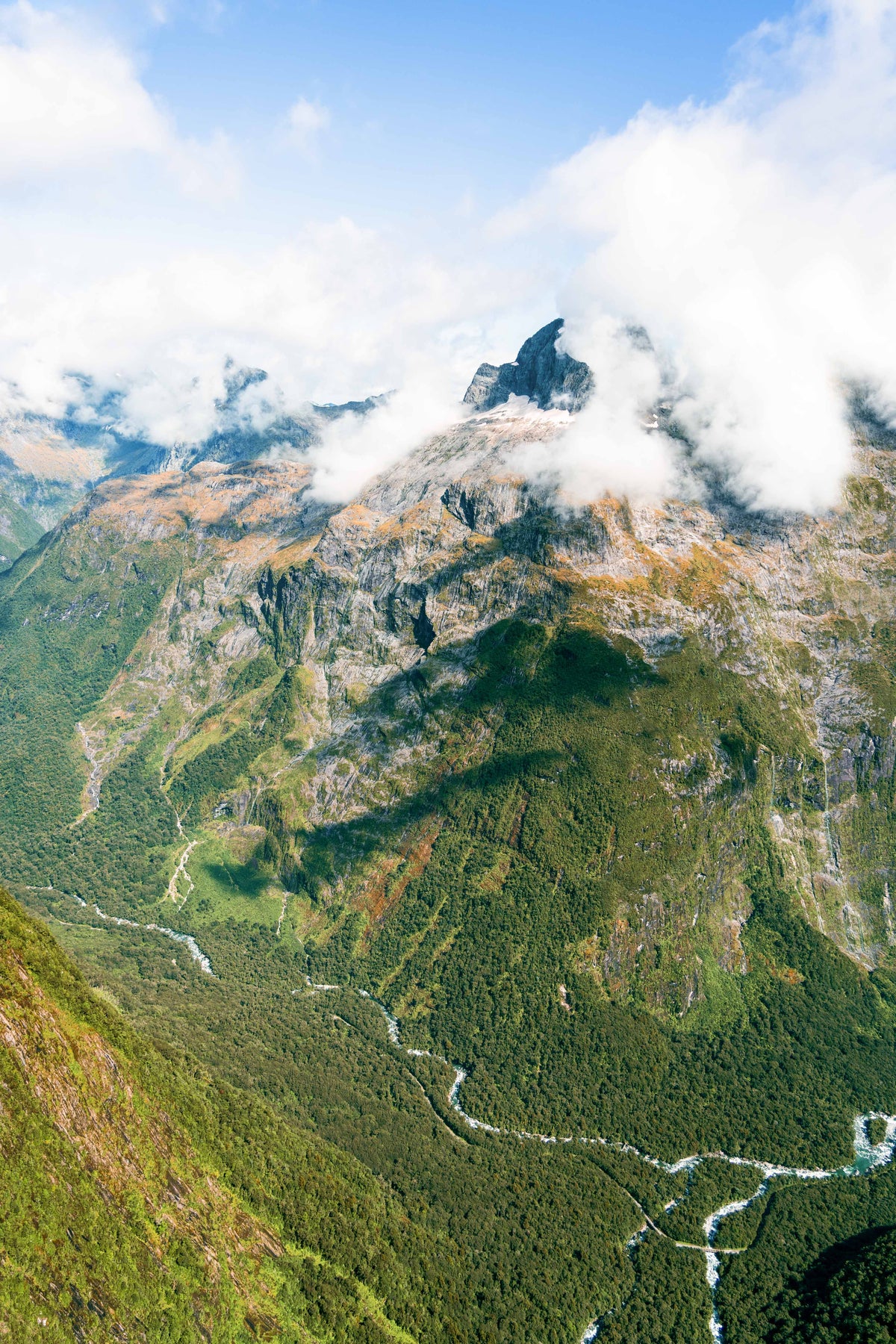 Milford Sound Triptych, New Zealand