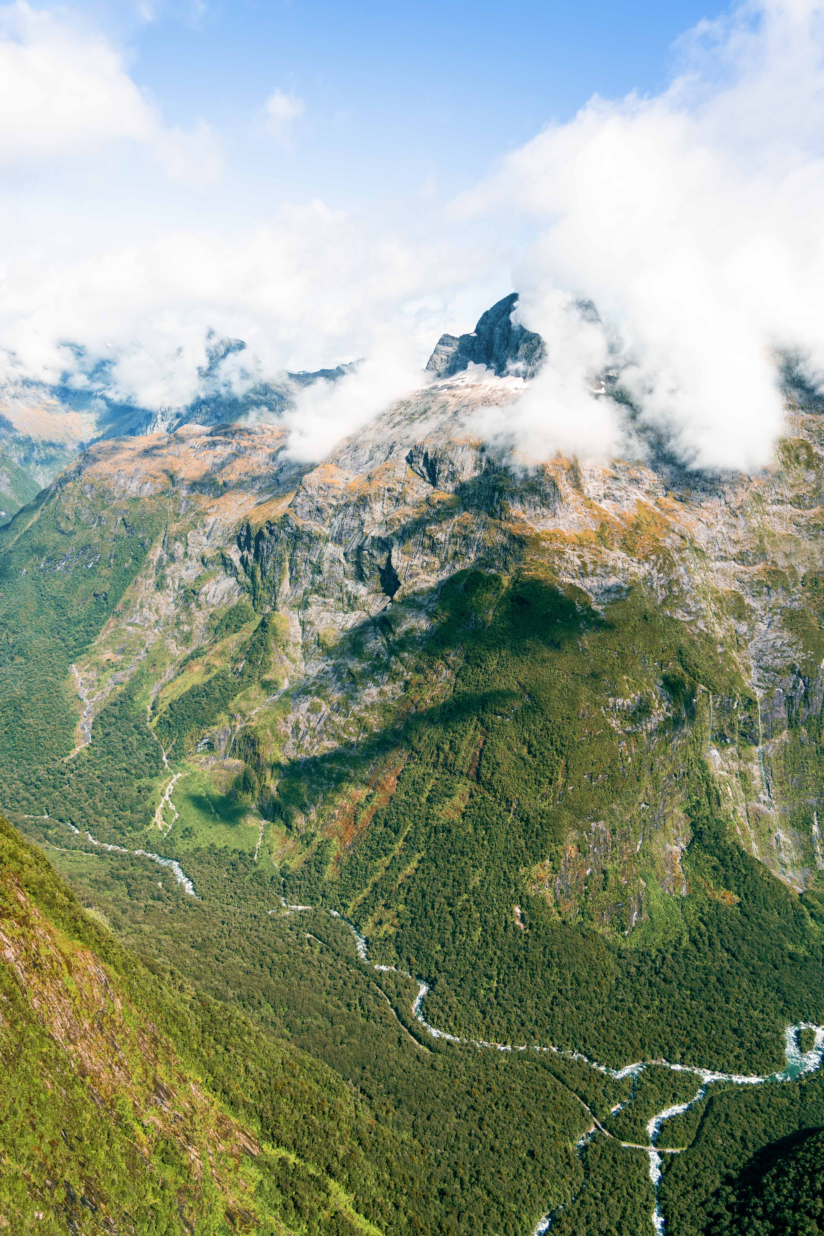 Milford Sound Triptych, New Zealand