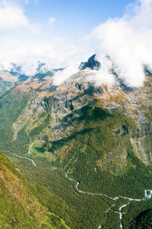Milford Sound Triptych, New Zealand