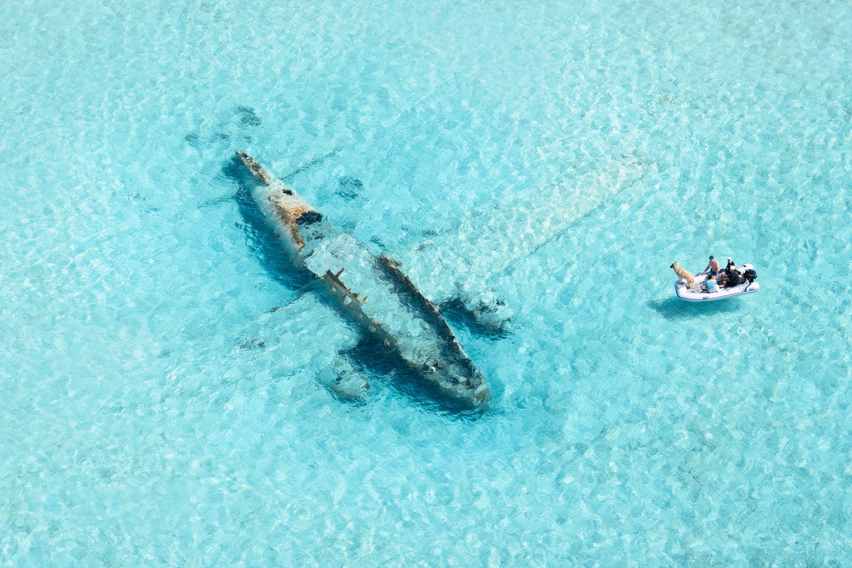 Pablo Escobar's Plane Wreck, Norman’s Cay, Bahamas