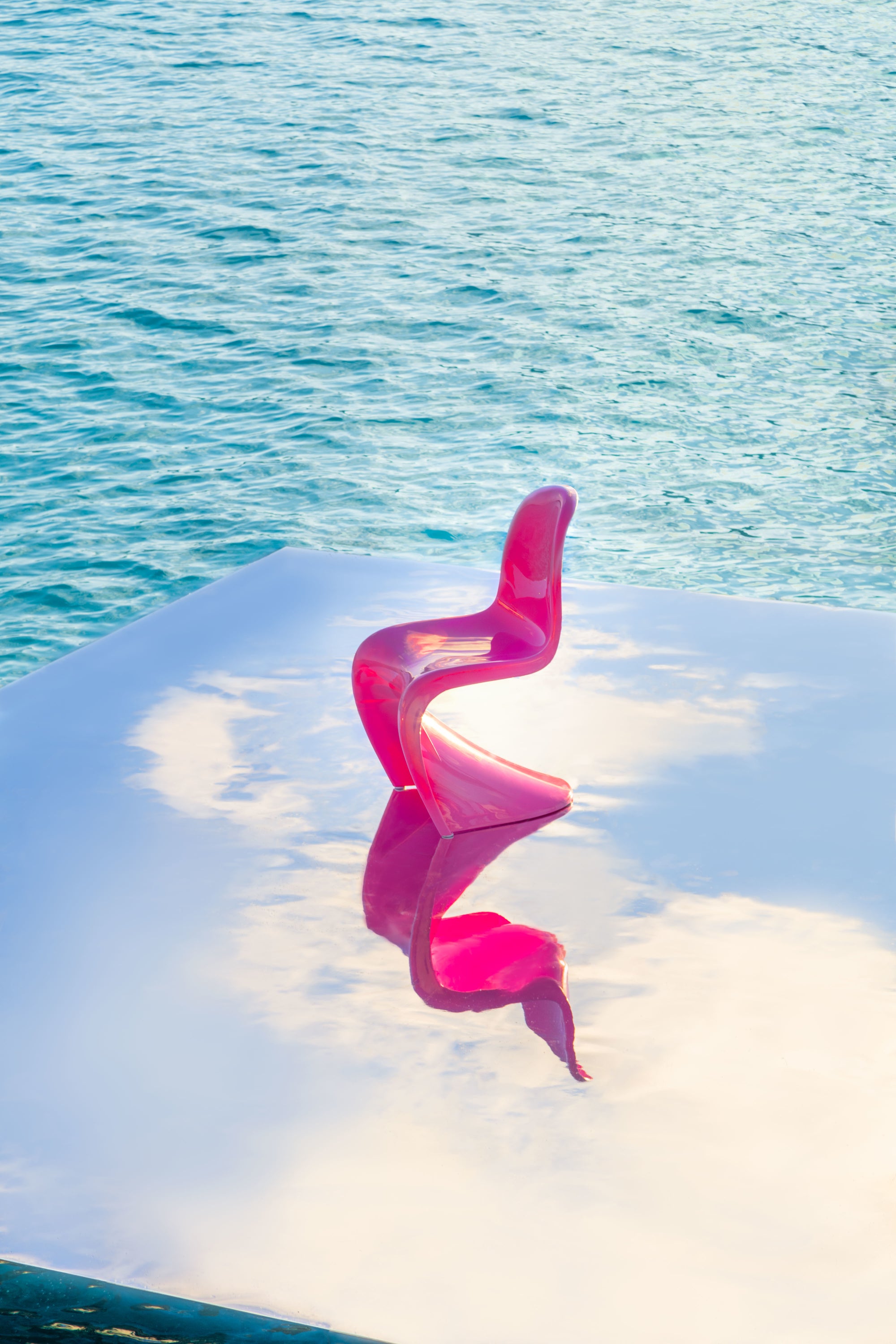 Panton Chair Vertical, Bora Bora