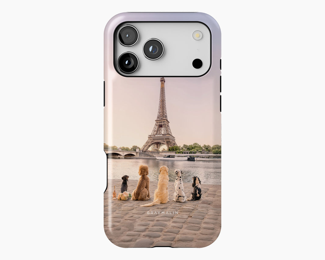 The Paris Dogs iPhone Case by Gray Malin