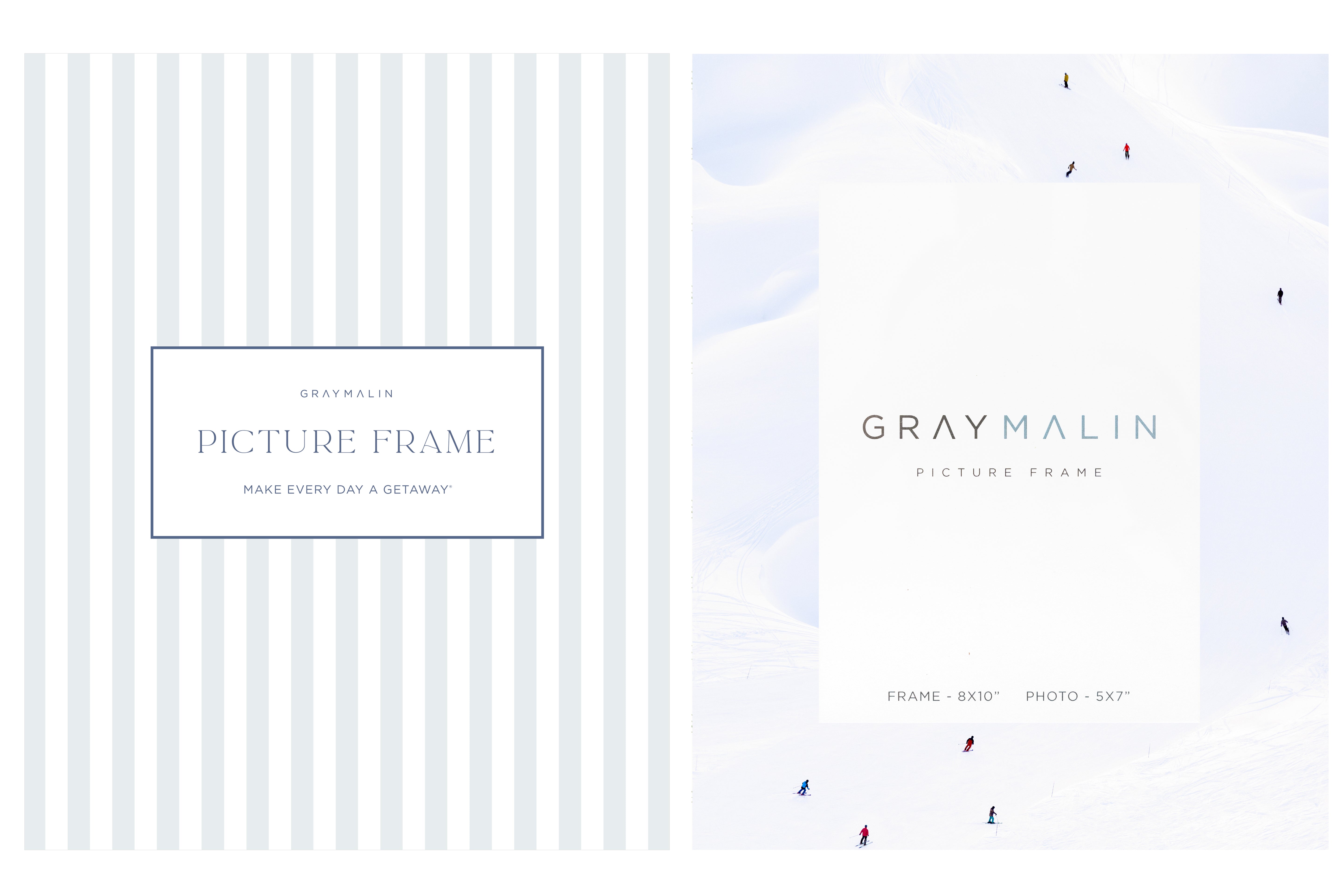 The Alps Vertical Picture Frame