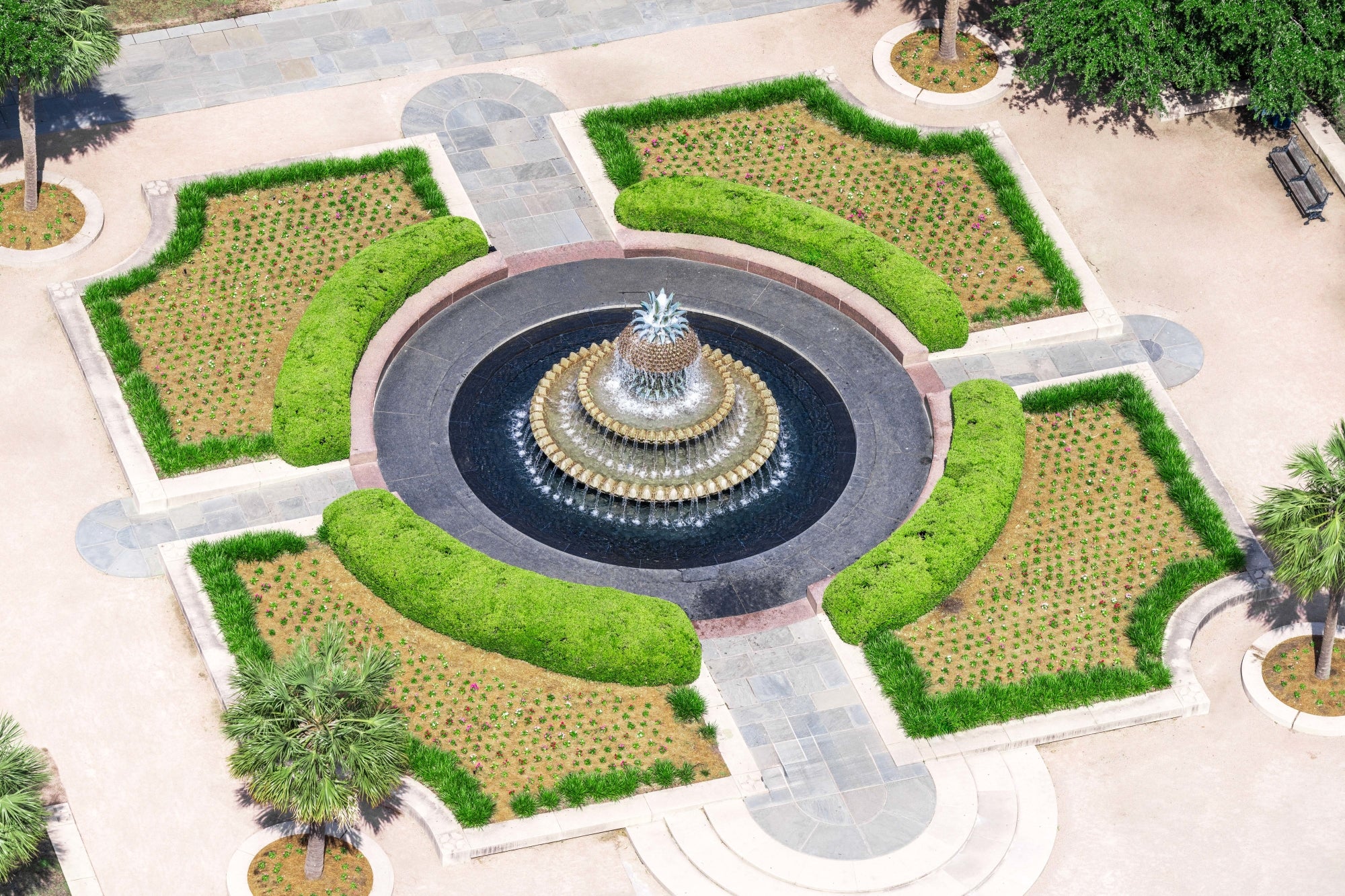 Pineapple Fountain, Charleston, South Carolina