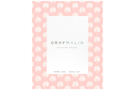 The Isla Palm Vertical Picture Frame - Coral Pink