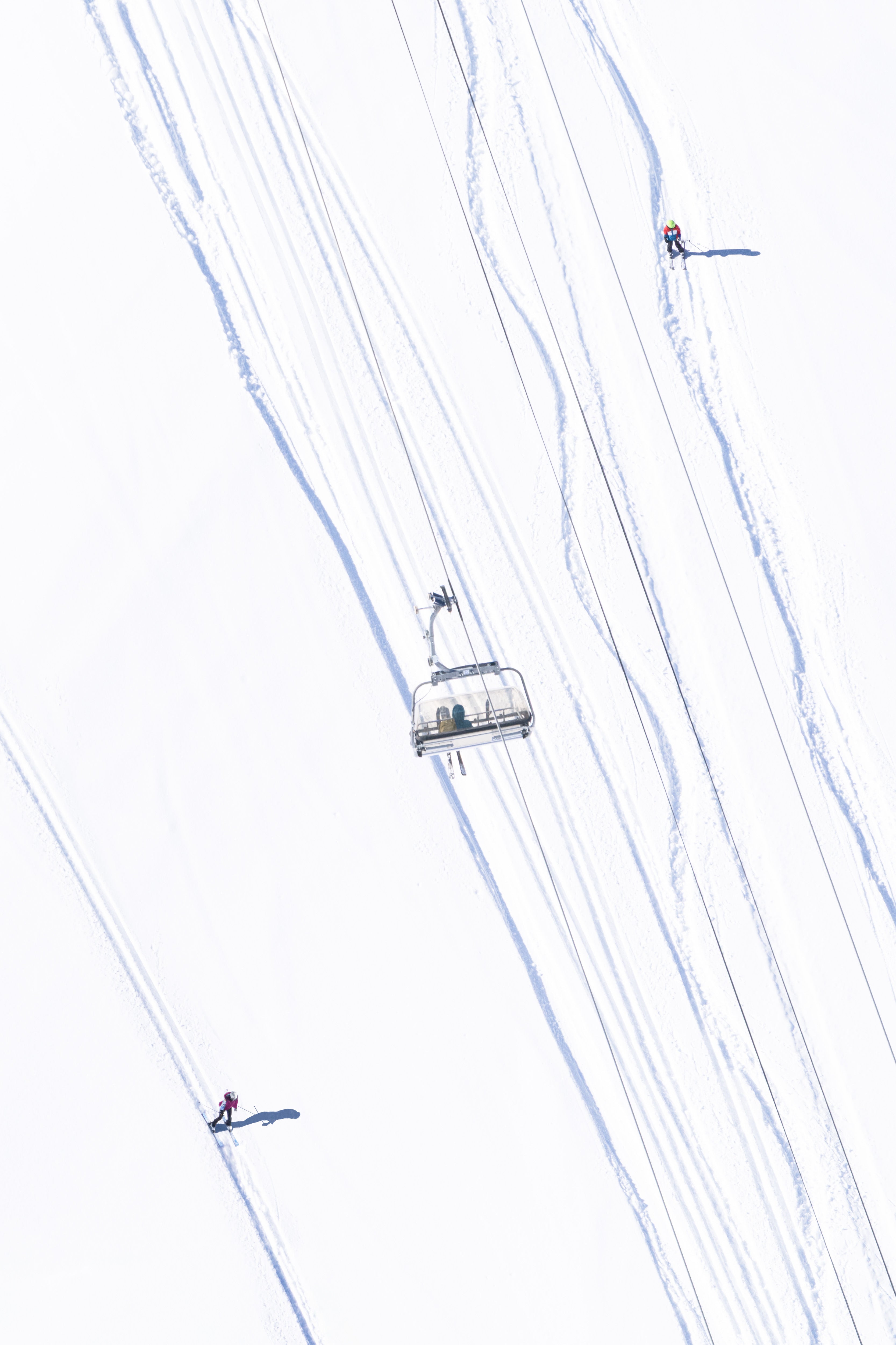 Pioneer Mountain Chairlift, Yellowstone Club, Montana