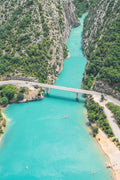 Pont du Galetas, Gorges du Verdon, Provence