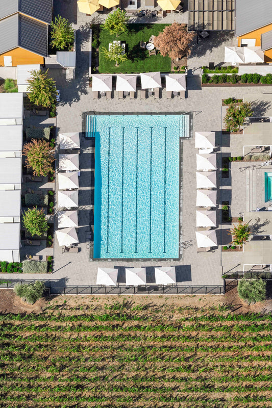 Pool Day, Four Seasons Resort, Napa Valley