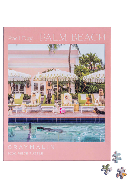 Gray Malin Palm Beach 1000 Piece Book Box Puzzle