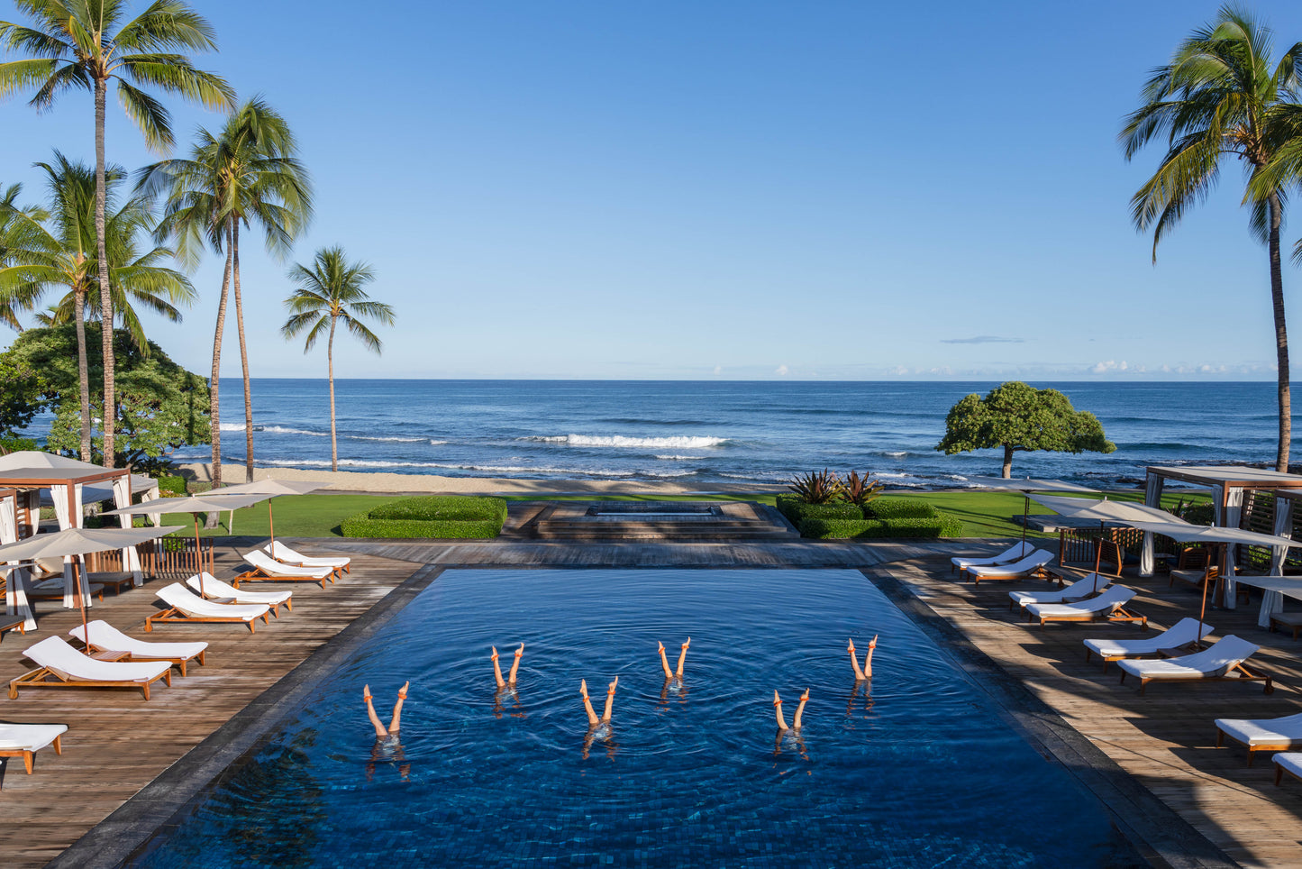 Poolside Paradise, Four Seasons Hualalai, Hawai’i