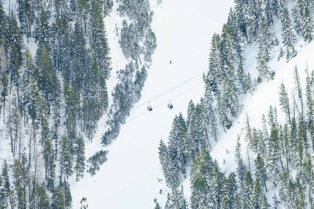 Photography by Gray Malin of Roundhouse Express, Sun Valley