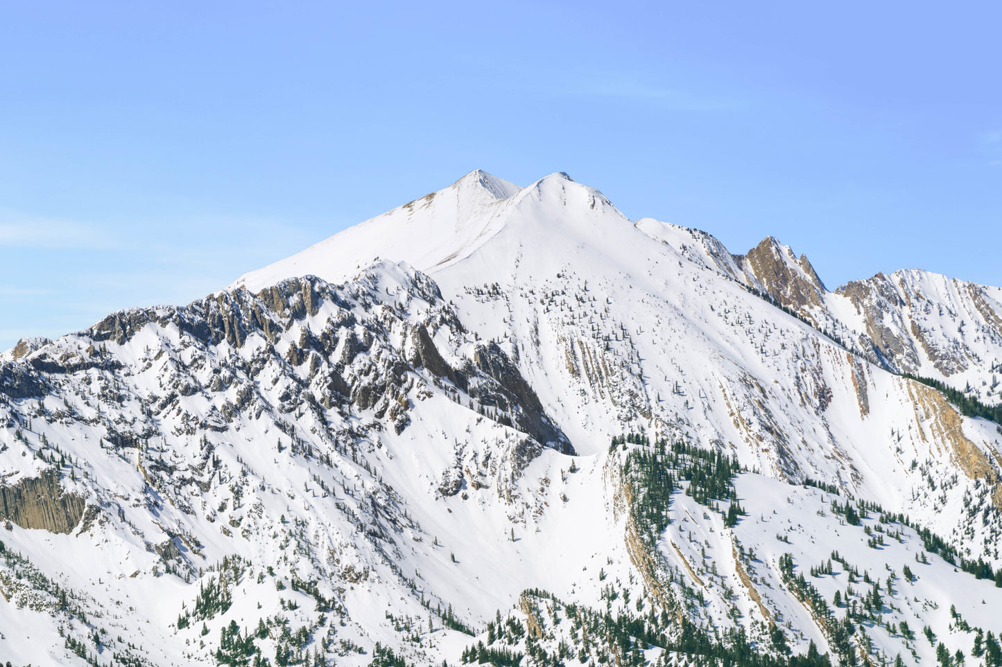 Sacagawea Peak, Bridger Range, Montana