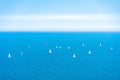 Sailboat Regatta, Lake Michigan