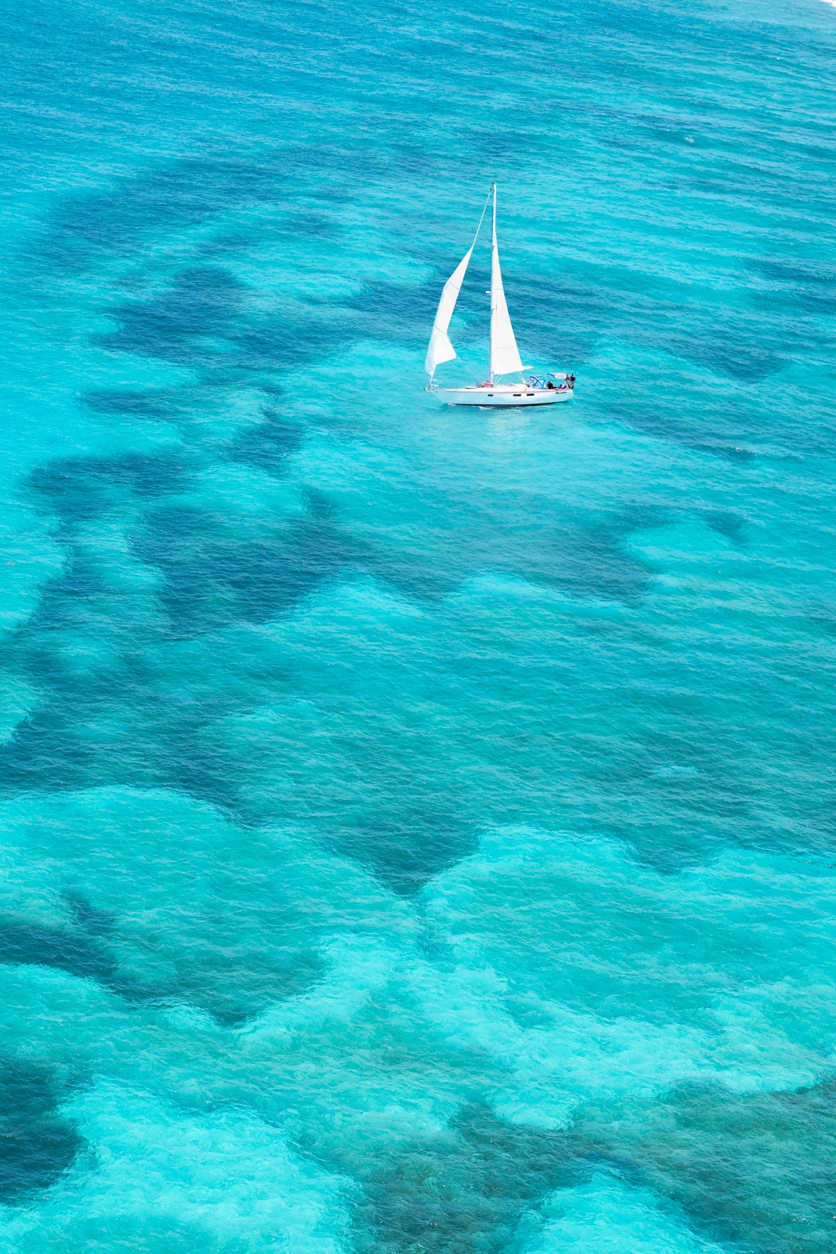 Sailing Blues, Abaco, Bahamas