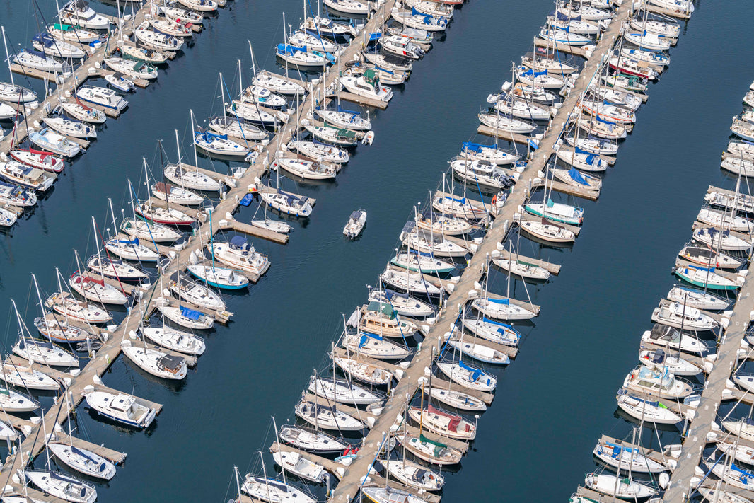 Photography by Gray Malin of Shilshole Bay, Seattle