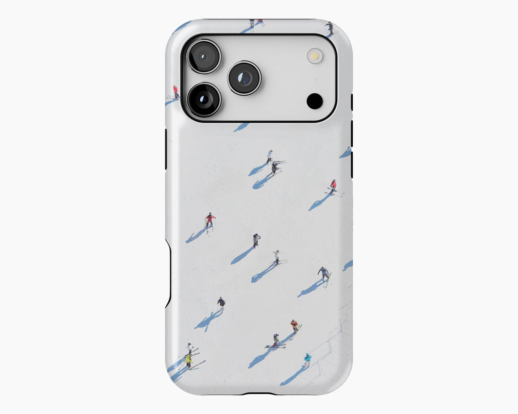 The Skiers iPhone Case by Gray Malin