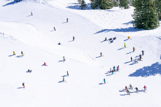 Skiers on Aspen Highlands