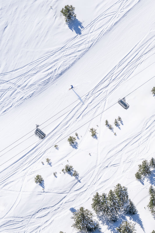 Skiing Yellowstone Club, Montana