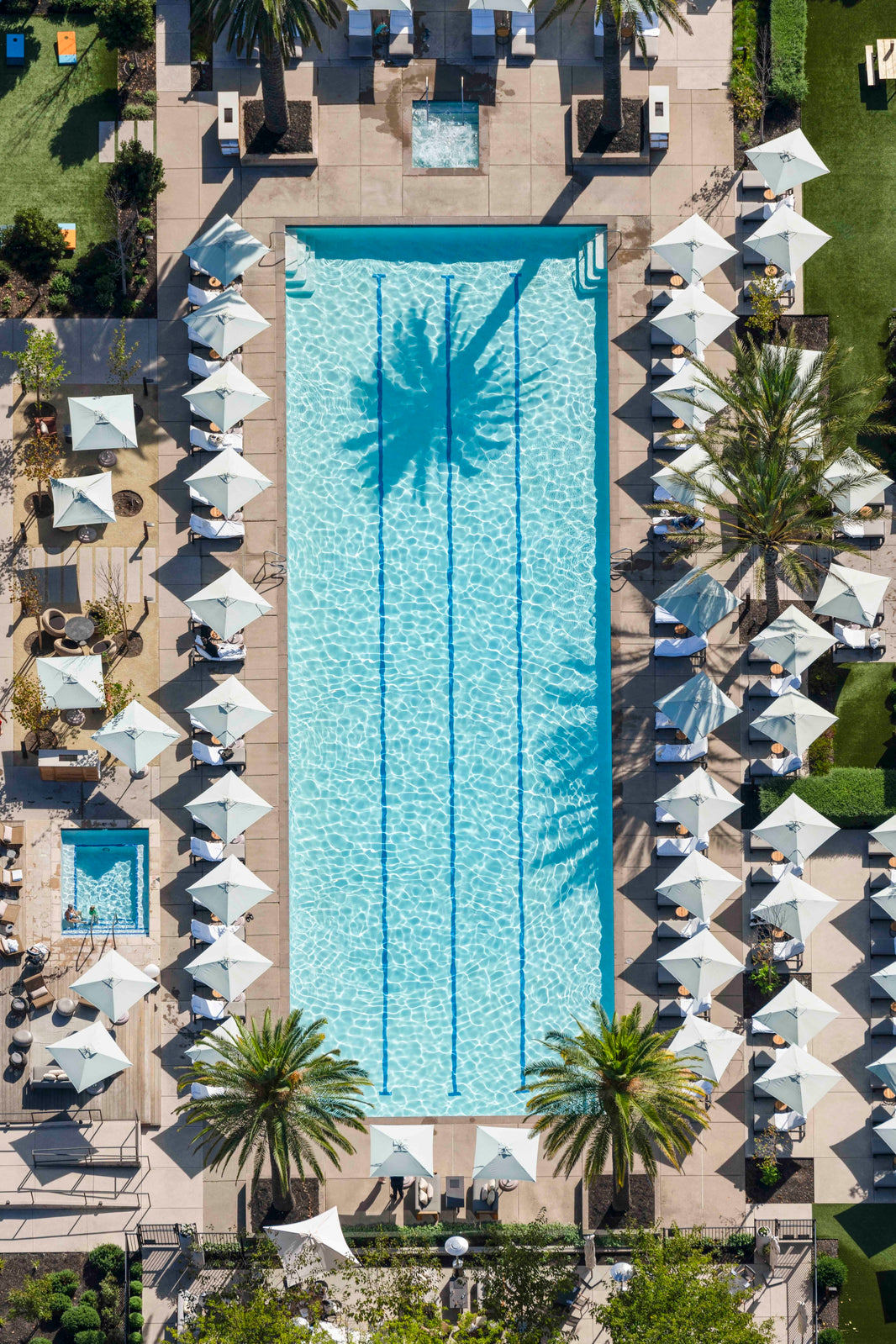 Photography by Gray Malin of Solage, Auberge Resorts Collection, Napa Valley