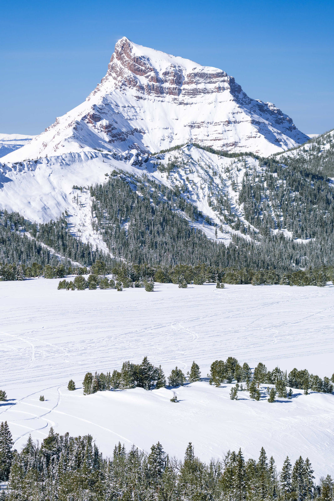 Sphinx Mountain Triptych, Montana by Gray Malin