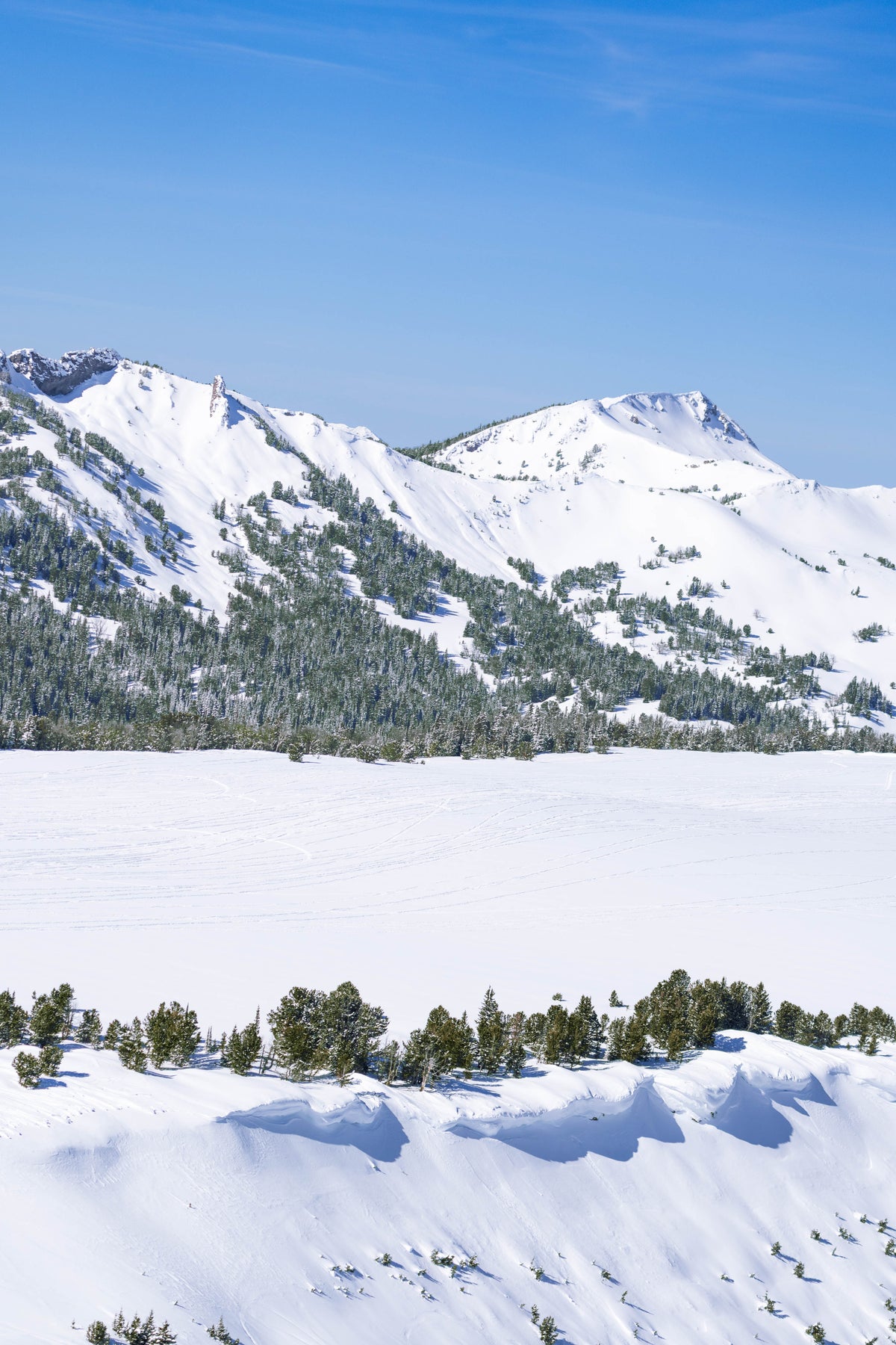 Sphinx Mountain Triptych, Montana