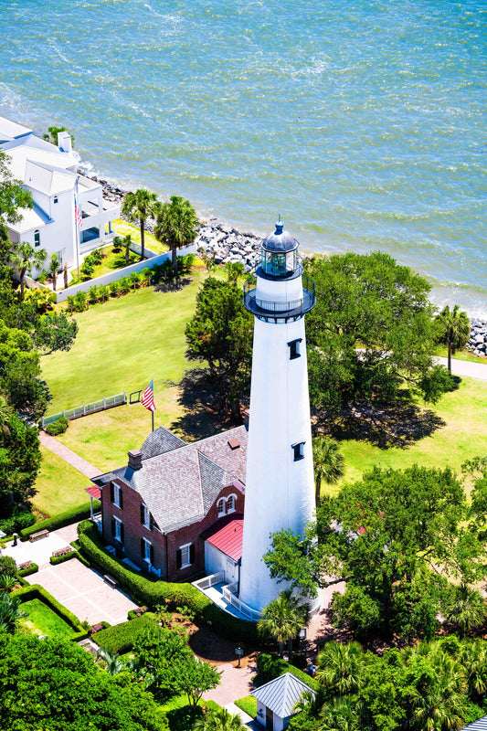 Product image for St. Simons Island Lighthouse Vertical, Georgia