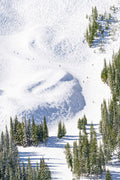 Stillwater Bowl Traverse, Lone Mountain, Big Sky, Montana