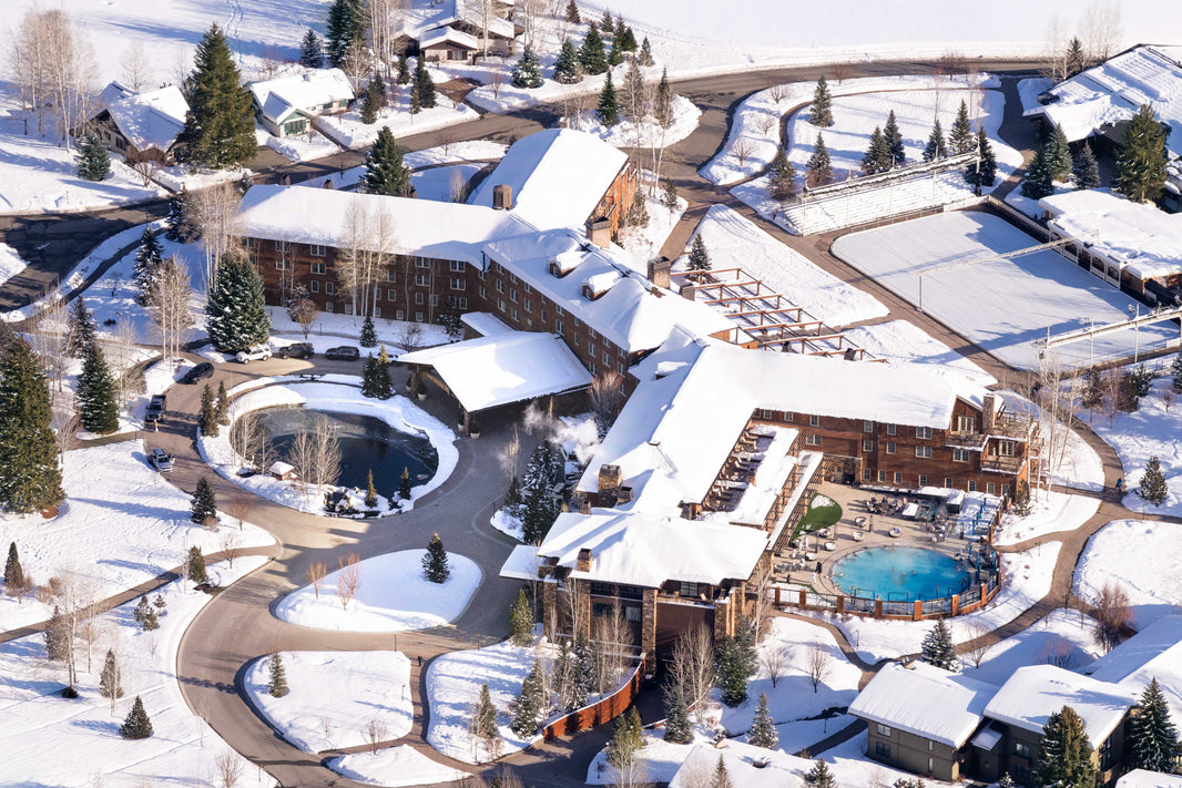 Photography by Gray Malin of Sun Valley Lodge