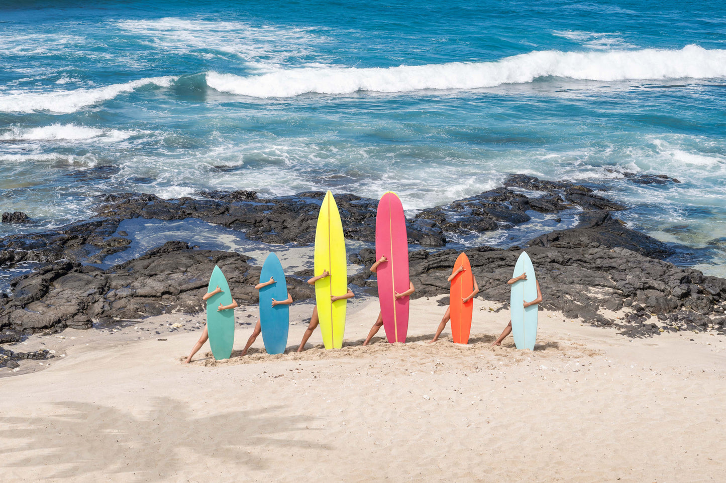 Surfer Girls, Four Seasons Hualalai, Hawai’i