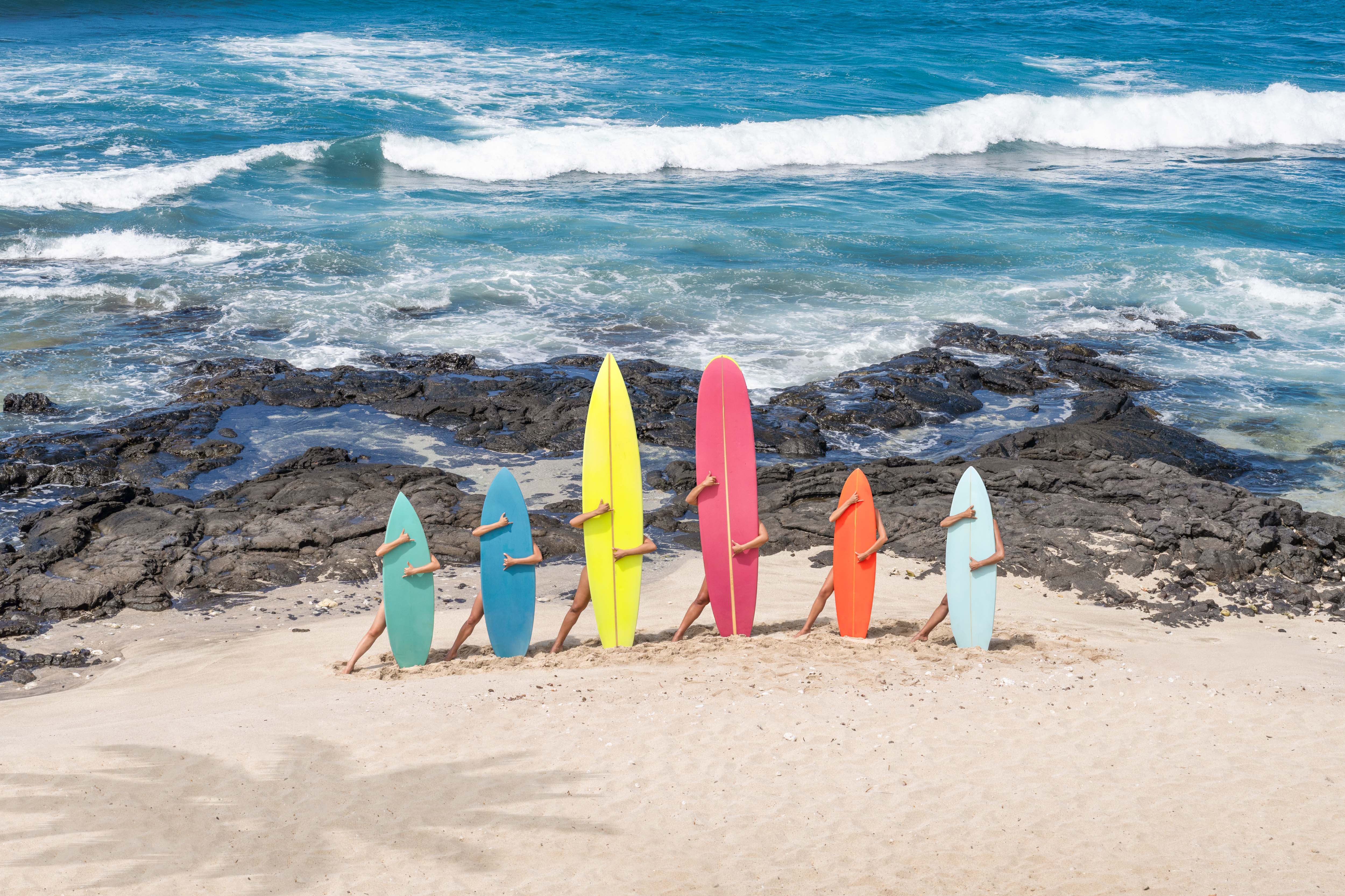 Surfer Girls, Four Seasons Hualalai, Hawai’i