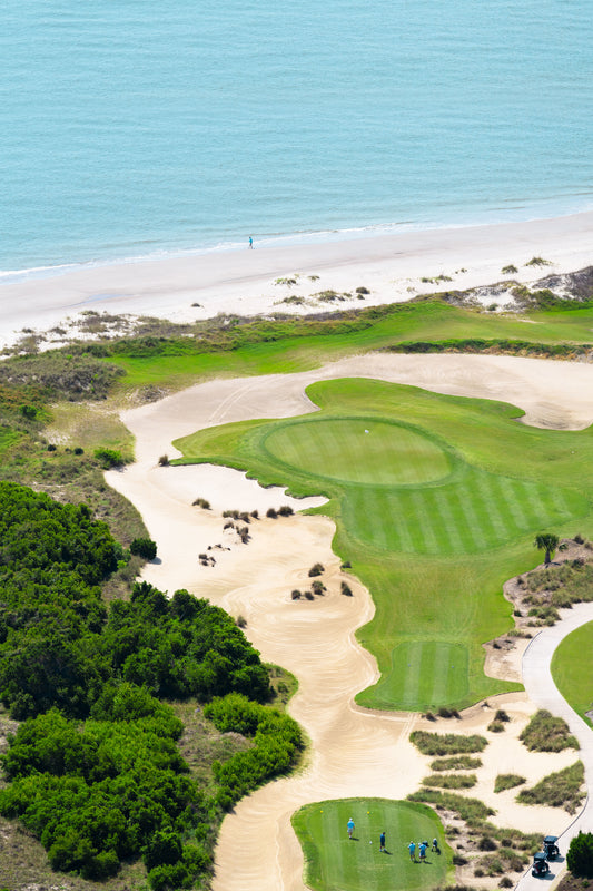 Product image for Teeing Off Hole 18, Wild Dunes Golf Course, South Carolina