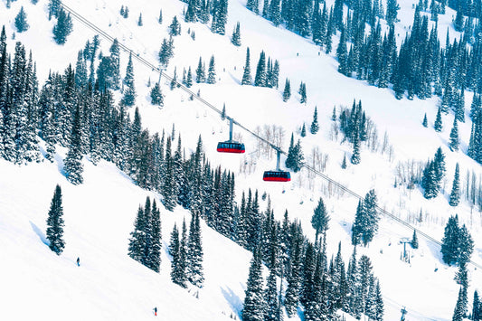 Product image for The Aerial Trams, Jackson Hole