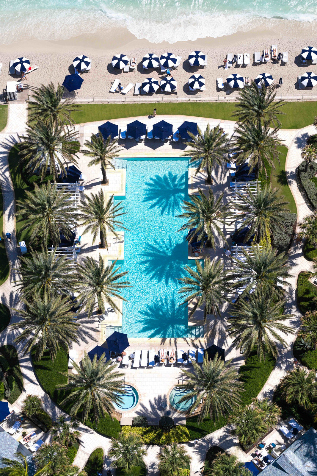 Photography by Gray Malin of The Breakers Swimming Pool Vertical, Palm Beach, Florida
