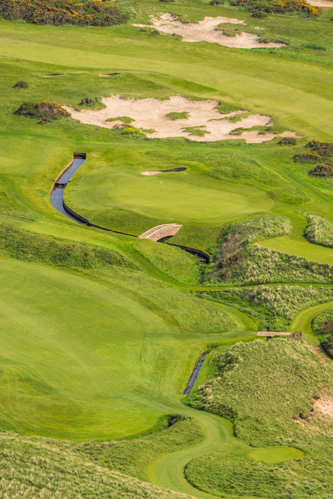 The Bridge at Hole 16, Turnberry Golf Club, Scotland by Gray Malin