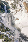 The Lower Falls of the Grand Canyon of Yellowstone National Park
