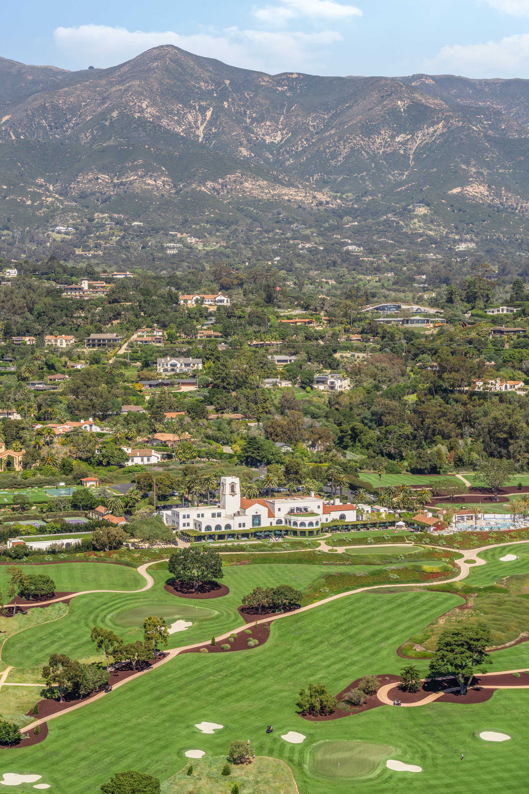 The Montecito Club Vertical, Montecito by Gray Malin