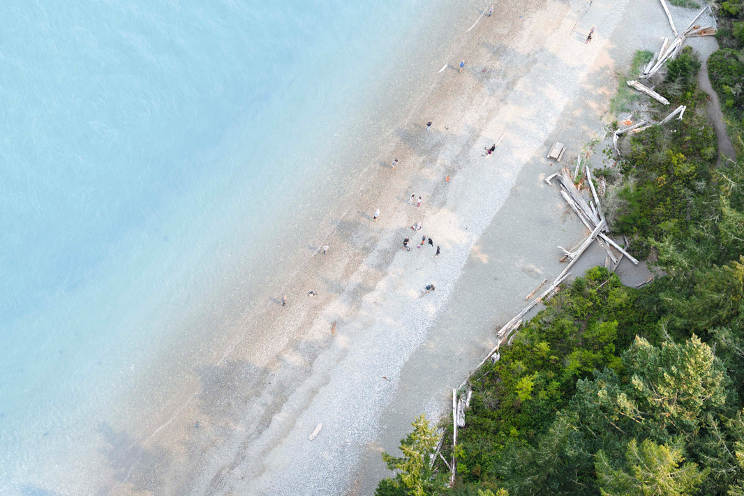 Photography by Gray Malin of The Pacific Northwest Beach, Puget Sound