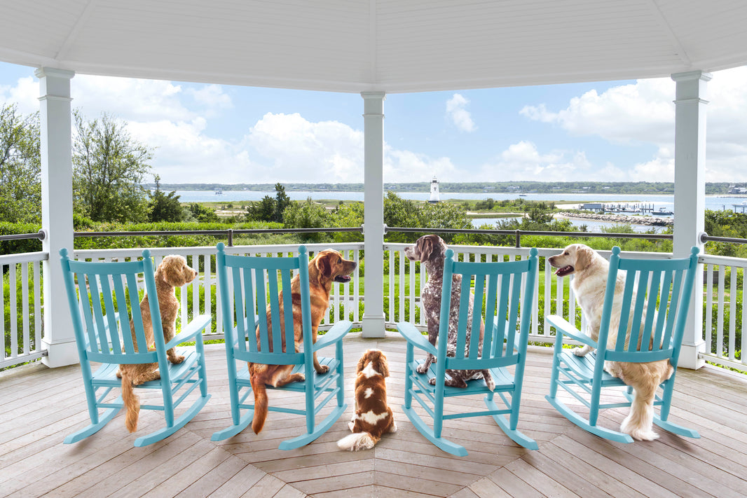 Photography by Gray Malin of The Porch, Harbor View Hotel, Martha’s Vineyard