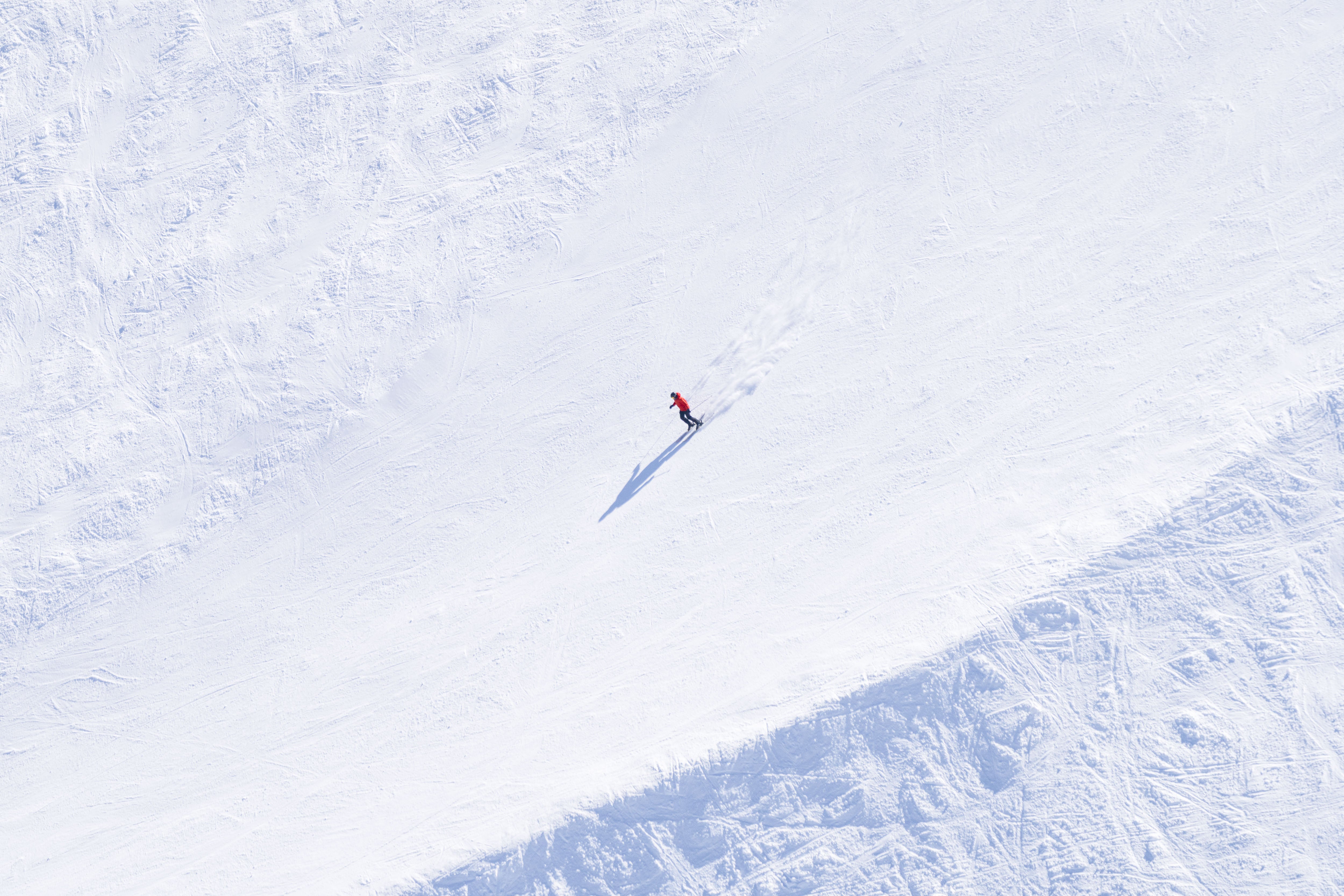 The Skier, Lone Mountain, Big Sky, Montana