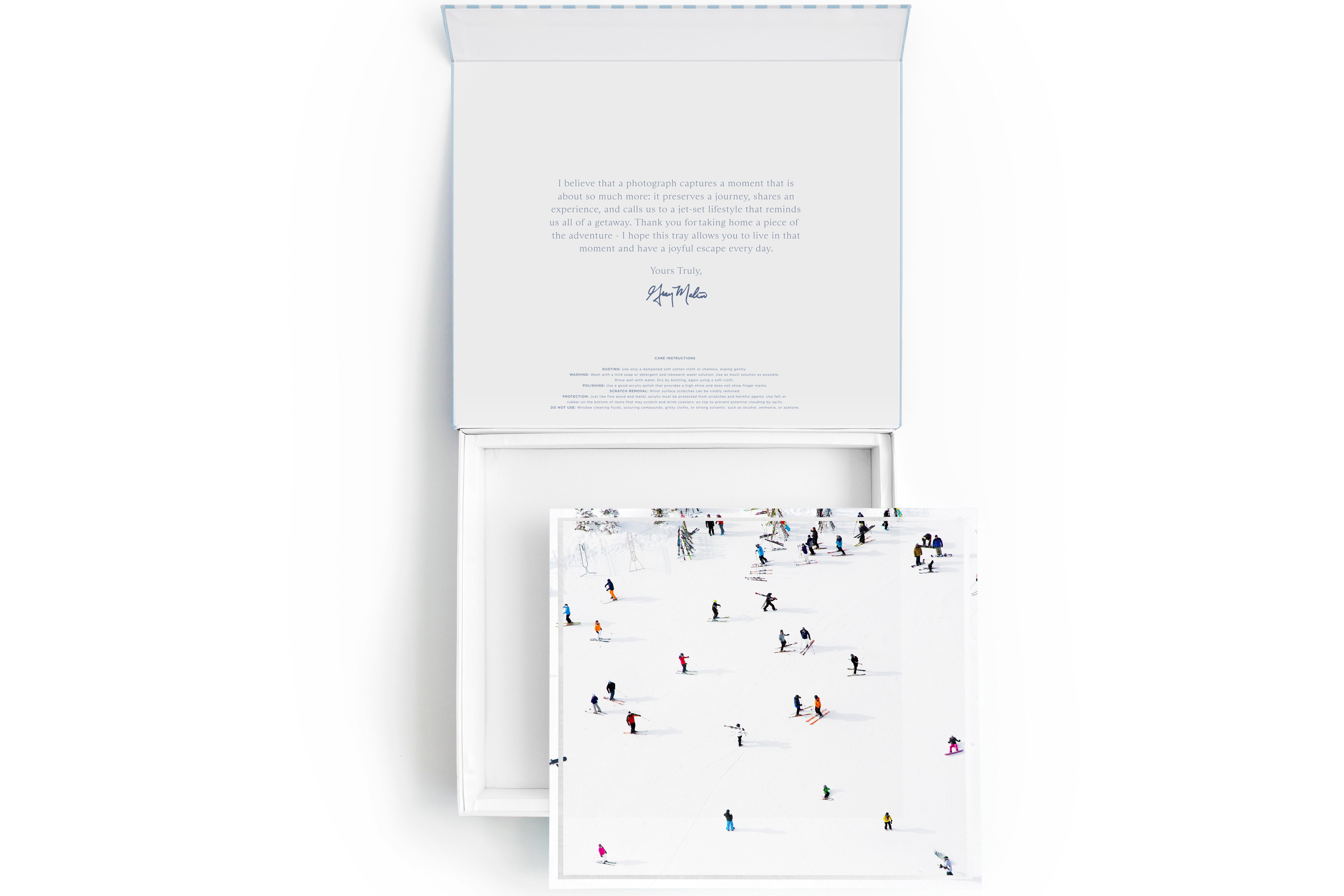 The Ski Tray by Gray Malin