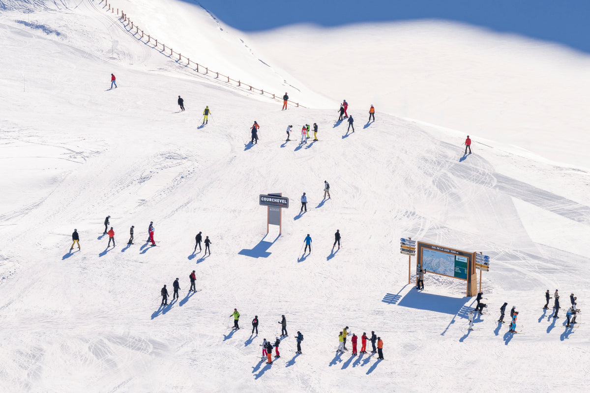 Top of Courchevel, French Alps