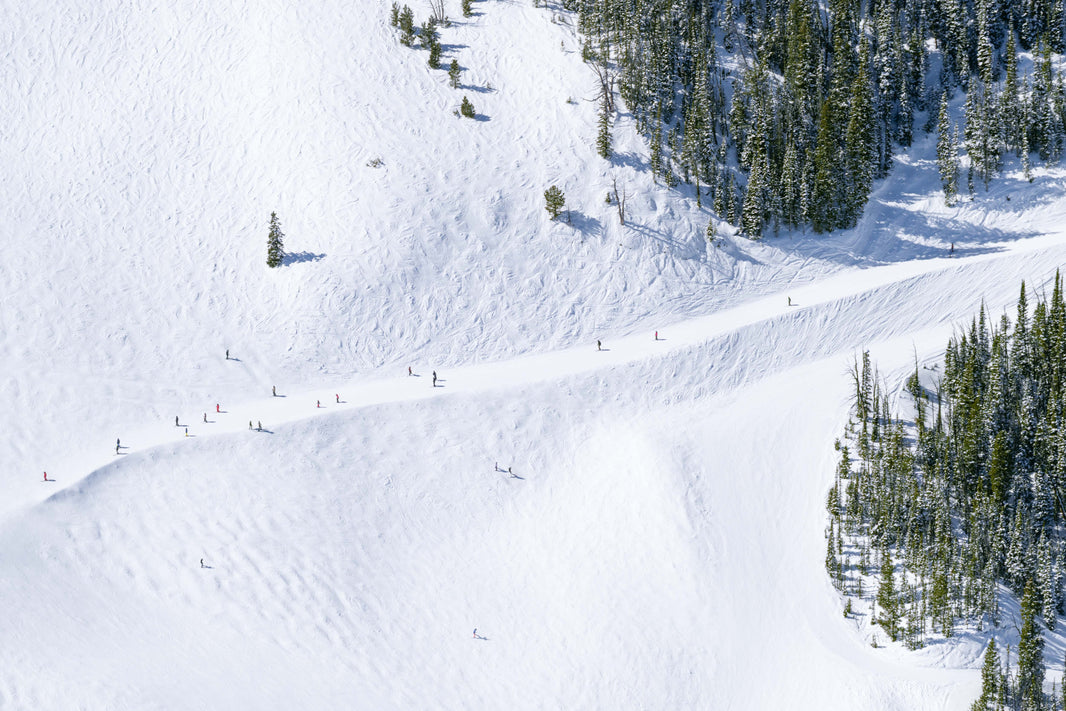 Turkey Traverse, Lone Mountain, Montana by Gray Malin