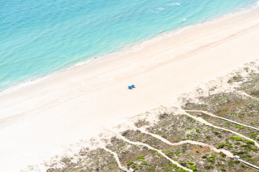 Product image for Two Umbrellas, Isle of Palms Beach, South Carolina